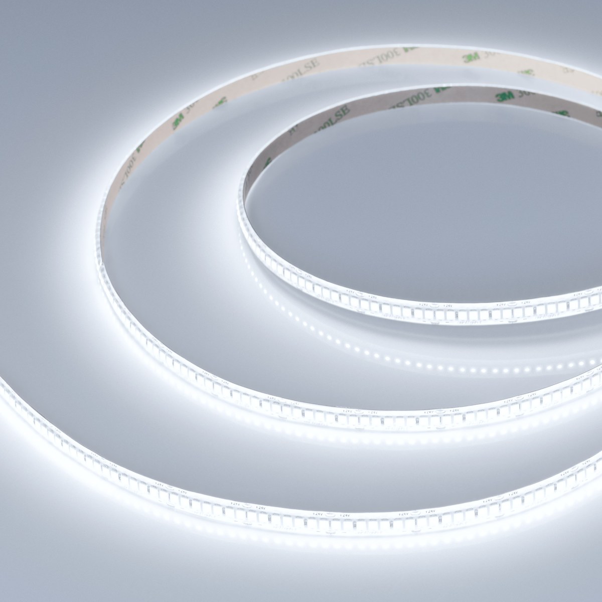 Светодиодная лента герметичная RTW-SE-A280-8mm 24V White6000 (10 W/m, IP65, 5m)
