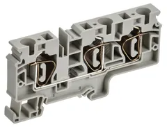 ARMAFIX Клемма пружинная CX10-3 10мм2 трехконтактная серая