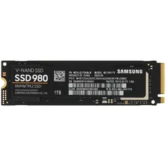 Накопитель SSD M.2 2280 1TB 980, NVMe, 3D NAND TLC, 3500/3500 Мб/с