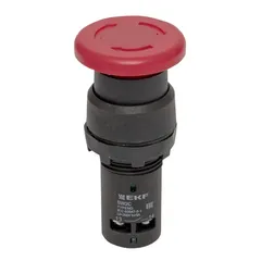 Кнопка SW2C-11MZ поворотная красная Грибок 1з+1р