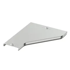 Крышка на переходник RRD правосторонний 500/400, цинк-ламельная в комплекте с метизами и пластинами PTCE