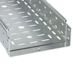 Лоток перфорированный 100х80 L3000 толщина 1,2 мм