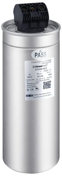 Конденсатор косинусный 400V 15kVAr 3ph (400В 15кВАр) D96x240