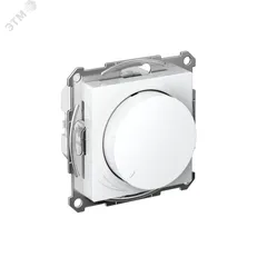 ATLASDESIGN СВЕТОРЕГУЛЯТОР (диммер) повор-нажим, LED, RC, 400Вт, мех., БЕЛЫЙ