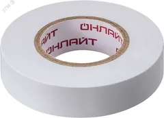 Изолента ОНЛАЙТ 71 676 OIT-B15-20/WH белая
