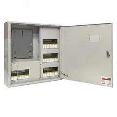 Щит учетно-распределительный навесной ЩРУн-3/24о IP31 с окном 500х400х160
