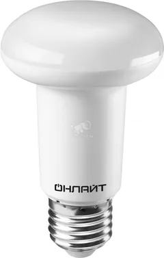 Лампа светодиодная LED зеркальная 8вт E27 R63 теплый