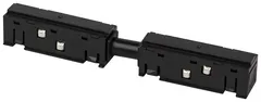Коннектор питания прямой для магнитной трековой системы NOVA 48V TRM20-PCL-B черный