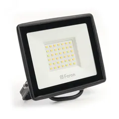 Прожектор светодиодный ДО-50w 6400К 4000 Лм IP65 черный