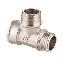 Тройник ВНН 1/2'х1/2'х1/2' переходной, никелированный