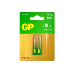 Батарейка алкалиновая GP Ultra Alkaline G-Tech 24А AАA