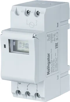 Таймер Navigator 61 559 NOTRE-D01-GR на DIN-рейку электронный