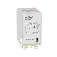 Реле промежуточное OptiRel G RP55-34-24D-6-CO