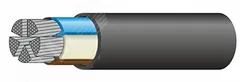 Кабель силовой АВВГнг(А)-LS 5х50,0 мс (N, PE)-0,66 ТРТС