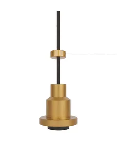 1906 PENDULUM PRO GOLD 1*Е27 68*84mm (длина провода - 3000мм) - подвес светильник LEDV