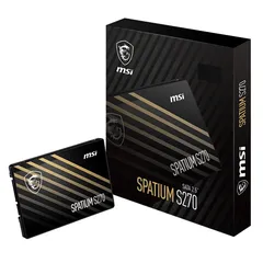 Накопитель SSD 2.5'' 480GB SPATIUM S270, SATAIII, 3D NAND, 500/450 Мб/с
