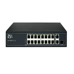 Коммутатор неуправляемый 10 портов  RJ45 11 100 Мб/с PoE 120Вт