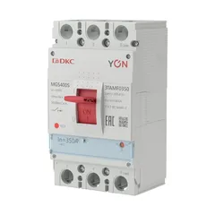 Выключатель автоматический YON max MGS400S 3P 280-350А 60кА с регулируемым термомагнитным расцепителем