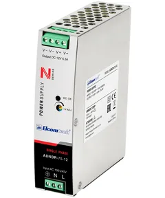 Источник питания на DIN рейку  AC/DC 75,6W вход 100-240V,выход 12V 6,3A AD