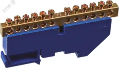 Шина нулевая на DIN-изол NBB-M69-12D/B