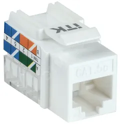 Модуль Keystone Jack кат.5E UTP 110 IDC 180град
