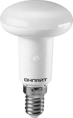 Лампа светодиодная LED зеркальная 5вт E14 R50 теплый