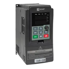 Преобразователь частоты 1.5/2.2 кВт 1х230В VECTOR-100