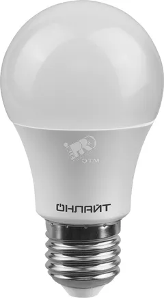 Лампа светодиодная LED 10вт Е27 теплый