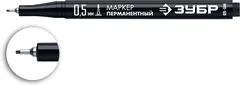 Маркер МП-100 черный, 1 мм заостренный перманентный
