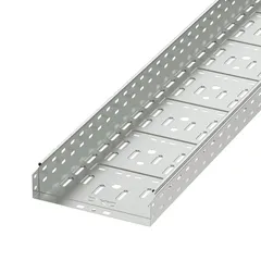 Лоток перфорированный 300х100 L3000, горячеоцинкованный