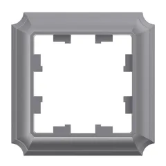 ATLASDESIGN ANTIQUE 1-постовая рамка, СТАЛЬ