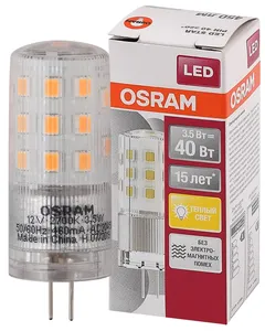 LEDPPIN 40 3.5W/827 G4 12V 450Lm d18x50 - LED лампа OSRAM
