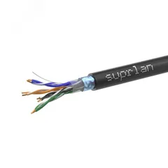 Витая пара F/UTP кат 5e 4x2x0.51 Premium Cu PE OUT 305м