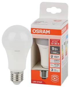 LS CLA 9W/840(=100W) 12-36V FR E27 10X1RU - LED лампа местного освещения OSRAM