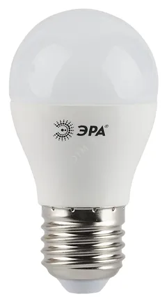 Лампа светодиодная LED 5 Вт 400Лм 2700К шар теплый E27 170-265В LED P45-5W-827-E27 Standart
