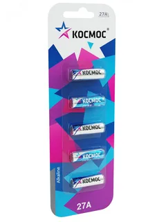 Батарейка 27А 12V блистер 5 шт для автосигнализации