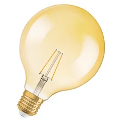 1906LEDGL21 2.5W/824 230V FIL GOLD E27 G125 (21W) FS OSRAM - лампа глоб винтаж