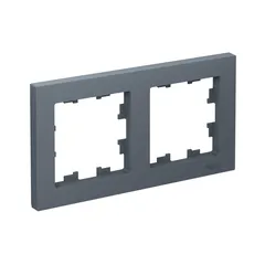 Рамка двухпостовая ATLASDESIGN универсальная грифель