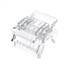 Коннектор прокалывающий, 4pin, для соединения RGB светодиодной ленты 10 мм, тип COB, IP20, 16.5х11,7х4.3 мм
