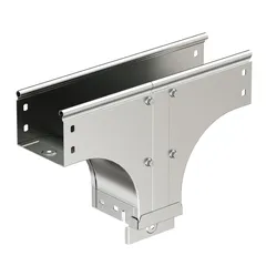 Ответвитель TDSR Т-образный вертикальный переходник 150/100 в комплекте крепежные элементы соединительные пластины