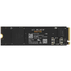 Накопитель SSD М.2 2280 1ТБ, WD Black SN770, NVMe 1.4, 3D TLC NAND, 5150/4900 МБ/с