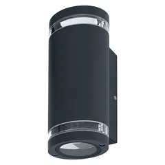 ENDURA CLASSIC GU10 BEAM GAP WALL UP+DOWN DARK GREY IP44 - уличн. БРА LEDV