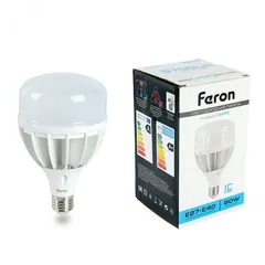 Лампа светодиодная LED 60вт Е27/Е40 дневной