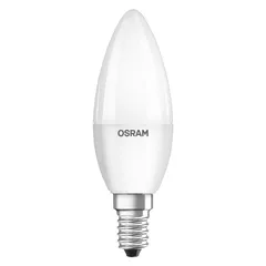 LCCLB40 5,5W/840 230V FR E14 470lm - свеча АНТИБАКТЕРИАЛ. лампа OSRAM