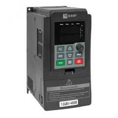 Преобразователь частоты 1.5/2.2 кВт 3х400В VECTOR-100
