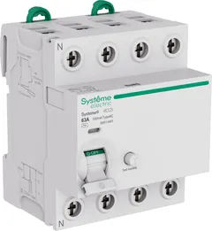 Выключатель дифференциального тока (ВДТ) 25A 2P 30мА Тип-AC 230В Systeme9