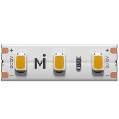Лента светодиодная 12В 2835 9,6Вт/м 3000К 5м IP 20
