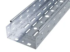 Лоток перфорированный 150х100 L 2000, цинк-ламельный