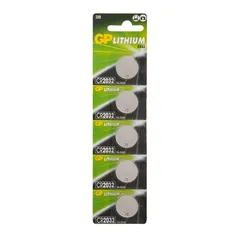 Батарейка дисковая литиевая GP Lithium CR2032