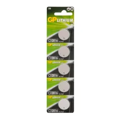 Батарейка дисковая литиевая GP Lithium CR2016